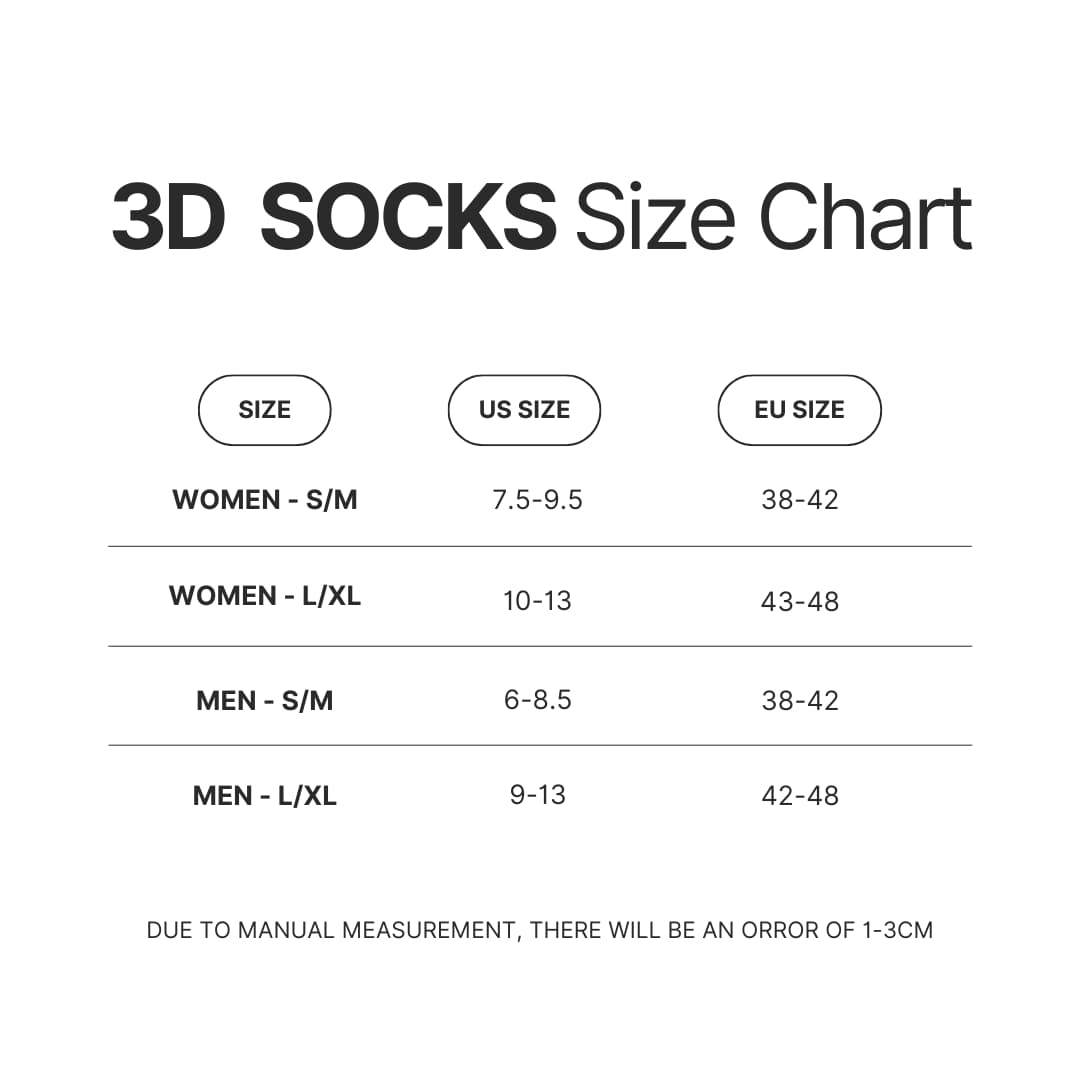 Product size chart