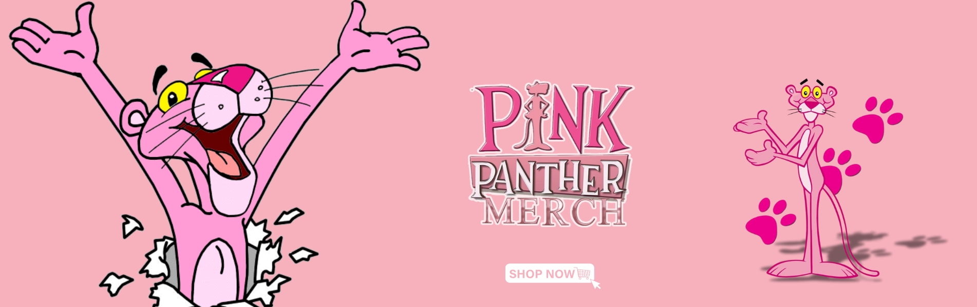 Pink Panther Merch Banners - Pink Panther Merch