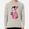 ssrcolightweight sweatshirtmensoatmeal heatherfrontsquare productx1000 bgf8f8f8 31 - Pink Panther Merch